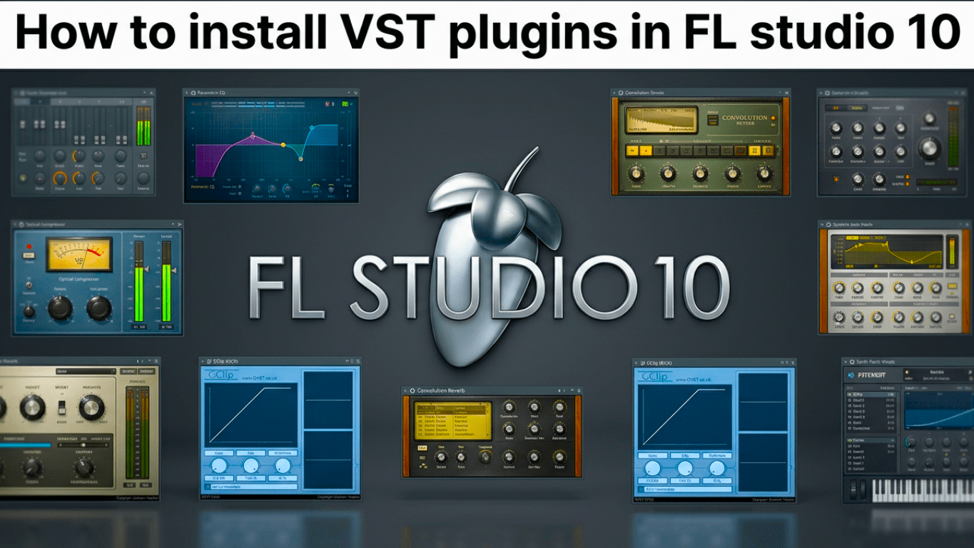 How to install VST plugins in FL studio 10