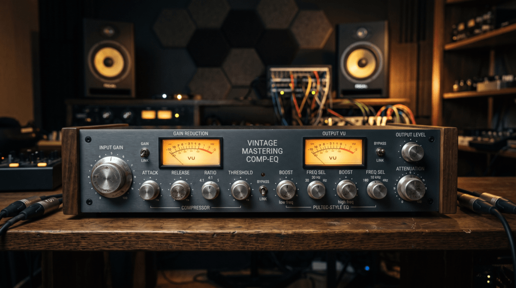 how to mix a kick drum, vintage compressor settings