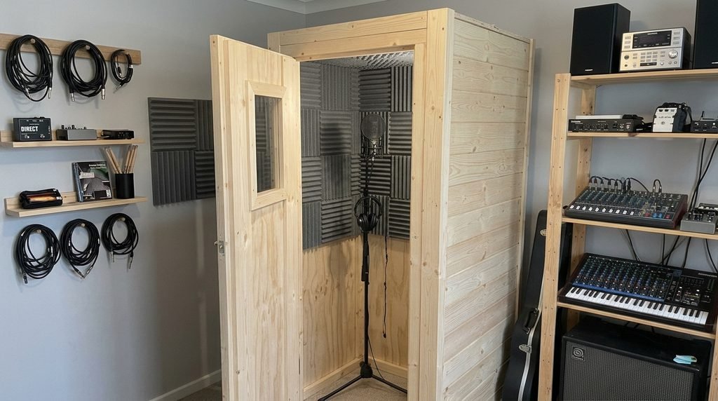 recording booth for home vocal recording